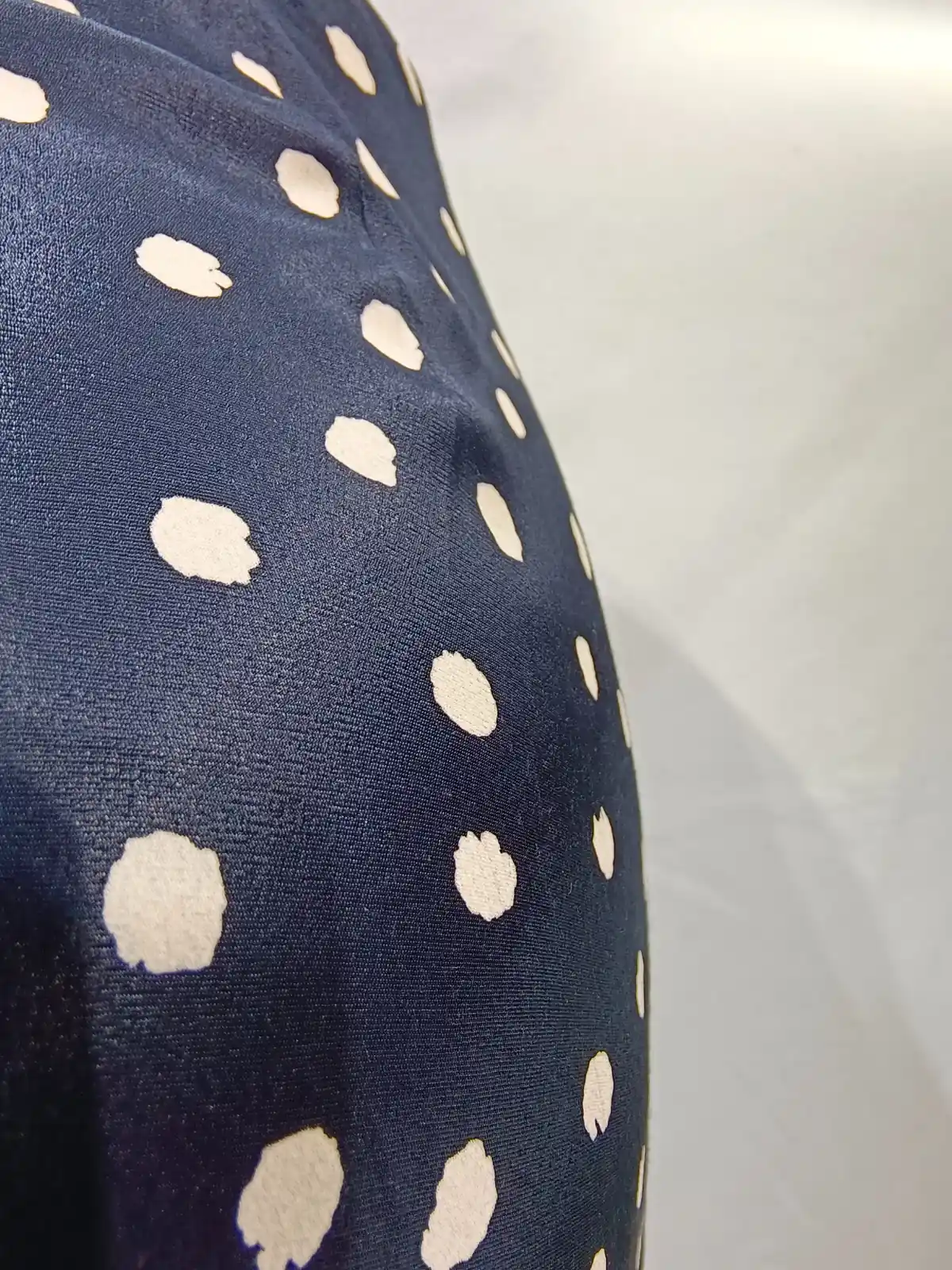 Midnight Dot Ruched Skirt - silk bottoms available at theGirlyZone Kampala